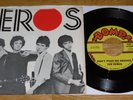 THE ZEROS - DON'T PUSH ME AROUND - WIMP - BOMP RECORDS - 1977 - VERY GOOD++