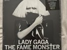 Lady Gaga The Fame Monster Silver+Coke Bottle Colored Vinyl 3LP Urban Outfitters