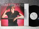 Tom Verlaine vg+ / m- white label promo LP same self title