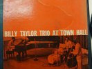 Billy Taylor Trio At Town Hall 1957 Mono Press Vinyl LP. VG+ Vinyl. VG Cover. A