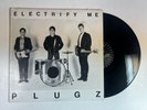THE PLUGZ Electrify Me LP Plug Records US 1979 VG Black Label Original  AUCTION