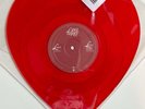 Lana Del Rey - Love / Lust For Life (2017, Red Translucent Heart-Shaped) Vinyl