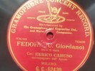 10” RED G&T  ENRICO CARUSO – FEDORA