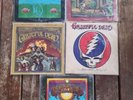 5 GRATEFUL DEAD VINYL LPS  STEAL YOUR FACE, TERRAPIN, AOXOMOXOA, HISTORY, GD/GD