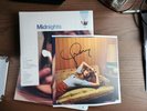Taylor Swift - Moonstone Blue Midnights Vinyl with Hand Signed Photo 1989 Lover