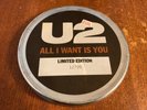U2 'All I Want Is You/Unchained' 1989 UK 7
