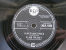 ELVIS PRESLEY 78 RPM BLUE SUEDE SHOES / HOUND DOG 1958 UK RCA 1095 EX V1