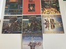 7x Iron Maiden 7” Vinyl Records Wasted Years, Holy Smoke, The Clairvoyant. Rock