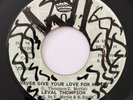 LINVAL THOMPSON Never Give Your Love For Money BARONS 45 Killer Roots Reggae DUB