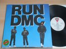 RUN DMC, ORIGINAL VINYL LP, TOUGHER THAN LEATHER, 828 070-1, HIP HOP  SOUL, 1988