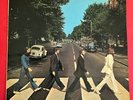 THE BEATLES - ABBEY ROAD UK LP. MISALIGNED APPLE LOGO