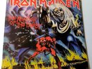 IRON MAIDEN THE NUMBER OF THE BEAST REISSUE PINK SPLATTERED VINYL