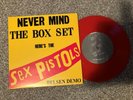 Sex Pistols Never Mind the Box Set Heres the Belsen Demo Red 7 inch Record