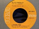 Elvis Presley Let Me Be Your Teddy Bear /Loving You 447-0620 45 Very Rare Orange