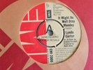 RARE EX  DEMO LYNDA CARTER MIGHT AS WELL STAY MONDAY 1973 EMI UK 45 WONDER WOMAN