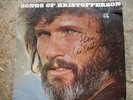 SIGNED KRIS KRISTOFFERSON ALBUM (SONGS OF KRISTOFFERSON, 1977)
