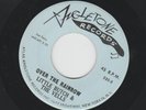 DOOWOP  R&B  45 - LITTLE BUTCH & VELLS -OVER THE RAINBOW - HEAR -1959 ANGLETONE