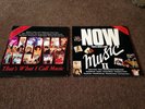 NOW THATS WHAT I CALL MUSIC ONE & TWO I II STUNNING NR MINT COLLECTORS COPIES
