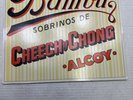 Cheech & Chong Big Bambu 1972 LP w/ ROLLING PAPER VG/VG77014 Play Tested