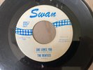 RARE BEATLES  she loves you  SWAN S-4152S  RCA PRESS VIRTUE STUDIO  DECENT COPY