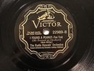 JAZZ SNOOK'S MEMPHIS STOMPERS I Found A Peanut VICTOR 22989  EE-/E-