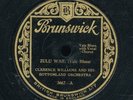 78tk-Jazz-BRUNSWICK UK 3667-Clarence Williams Bottomland O-(Zulu War/Slow River)