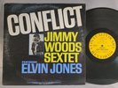 Jimmy Woods Sextet - Conflict - OG 1963 Mono LP - CONTEMPORARY - EX - JAZZ GRAIL
