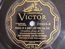 Bix Beiderbecke Jean Goldkette Victor 20469 Proud Of A Baby Like You 78 RPM HEAR