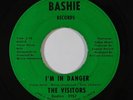 Northern Soul 45 VISITORS I'm In Danger/Until You Came Along on Bashie