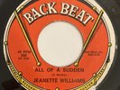 Jeanette Williams: All Of A Sudden /Mr. Soft Touch - Back Beat-568 Northern Soul