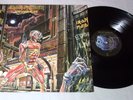 IRON MAIDEN Somewhere In Time LP vinyl Capitol Records SJ 512554 80's inner club