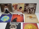 x8 VTG. Vinyl Records Classic Rock Mick Jagger Alice Cooper++ Untested P/R