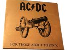 AC/DC FOR THOSE ABOUT TO ROCK WE SALUTE YOU 1981 ALBERT LABEL AUSSIE PRESS