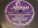 Apollo 78 RPM Dean Martin - Oh Marie / Walkin My Baby Back Home 1088 V