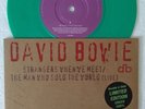 David Bowie Strangers When We Meet Ltd Edition Green 7