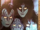 KISS LP Vinyl Record - Creatures of the Night Red Fushia with Poster