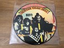 KISS Hotter Than Hell Picture Disc Vinyl LP 1986 Dutch STEMRA Press Very Rare