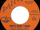 Syng McGowan - That's What I Want / Loneliness Is A Pleasure - Used V - S8100S