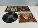 Vtg The Beatles Vinyl Record Lot- Let it be, Sgt. Pepper, Rubber Soul & Mystery