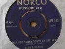 ALAN & HEBBIE - Dear Old Sunny South By The Sea - *RARE* 7