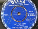Rolling Stones Not Fade Away / Little By Little 1964 DEMO promo F11845 Decca