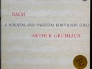 Arthur Grumiaux: Bach- 6 Sonatas & Partitas for Solo Violin / Philips 3 LP  Box