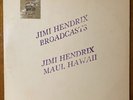 JIMI HENDRIX Broadcasts + Maui Hawaii ORG Double LP RED & YELLOW Vinyl + Insert
