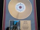 Beatles gold vinyl Abbey Road Album memorabilia