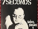 7 Seconds – Skins, Brains & Guts E.P. 7” - Pazzafist Records (Reissue, Gray) #1