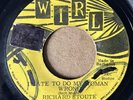 RICHARD STOUTE  Vehicle / I Hate To Do My Woman Wrong 45 NORTHERN 7