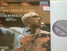 BRITTEN/ROSTROPOVICH*SCHUBERT/BRIDGE*DECCA 591293 FR (SXL 6426)*