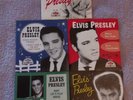 ELVIS PRESLEY SUN LABEL RED VINYL 45s&PICTURE SLEEVES SET OF 5 NEAR MINT-MINT A