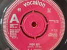 TWO O.V Wright Vocalion Demos - You're Gonna Make me Cry And Poor Boy. Mint / Ex
