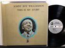 SONNY BOY WILLIAMSON This Is My Story 2 LP CHESS STEREO PROMO 1972 Blues